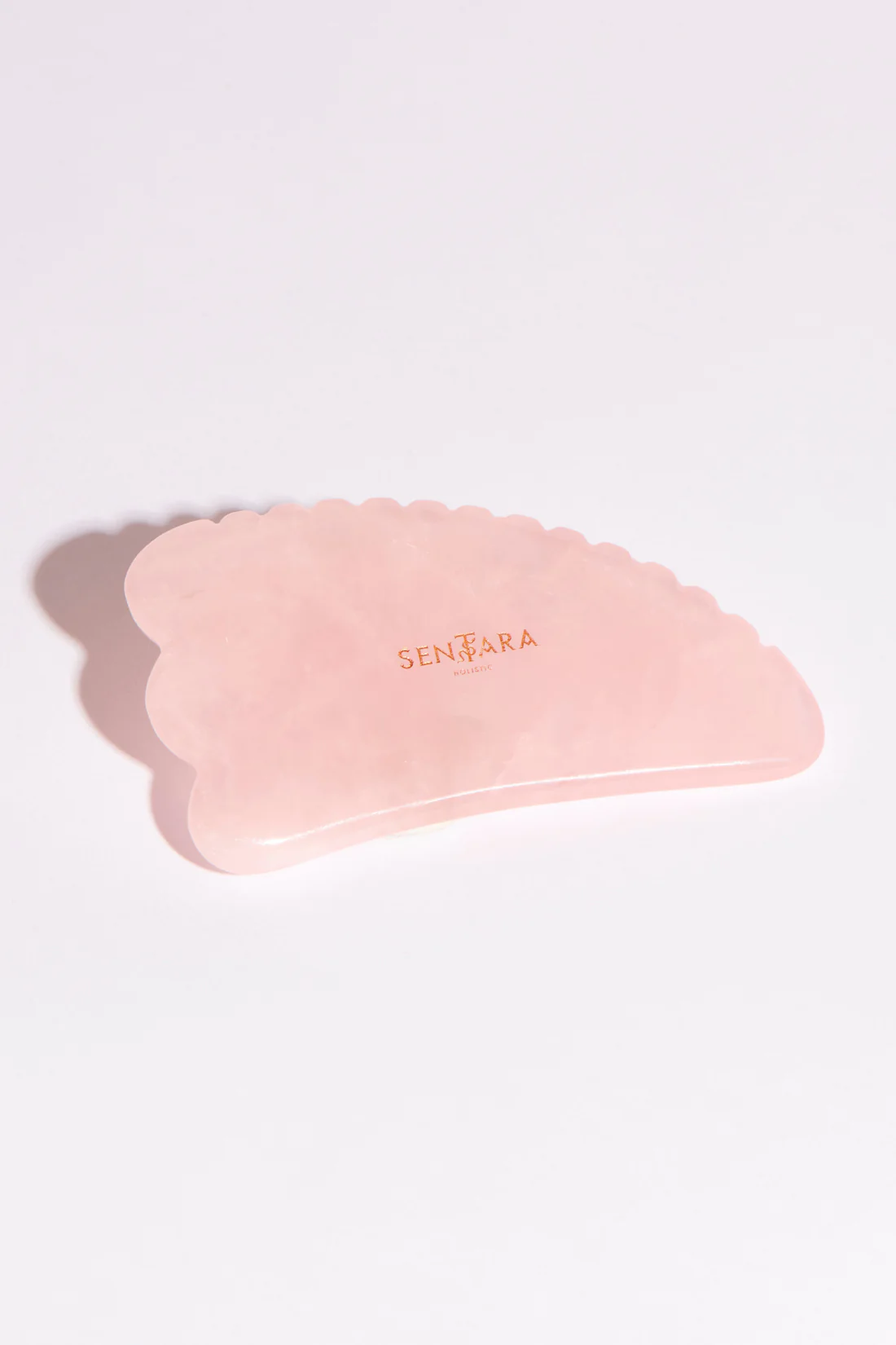 Gua Sha Corne à Dents - Quartz Rose - 00fdrisr