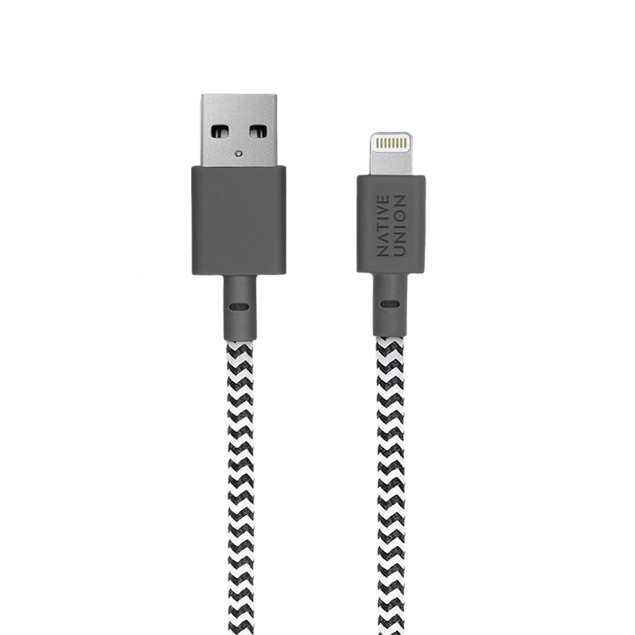 Belt Cable Lightning 1.2M Zebra - 18TC0037_2