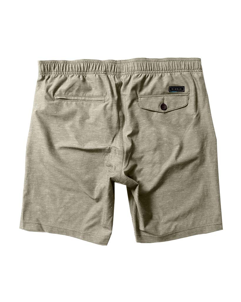 Hemp No See Ums Elastic 18.5" Walkshort-KHA - 19WA3274_2