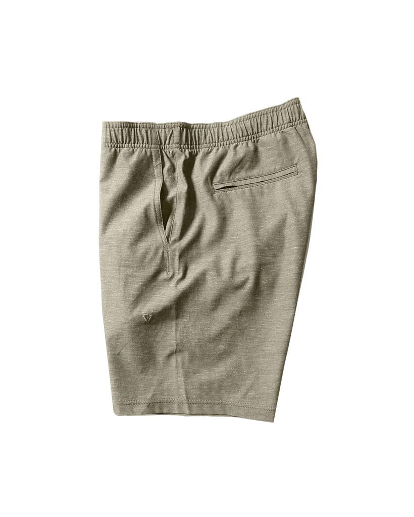 Hemp No See Ums Elastic 18.5" Walkshort-KHA - 19WA3274_3