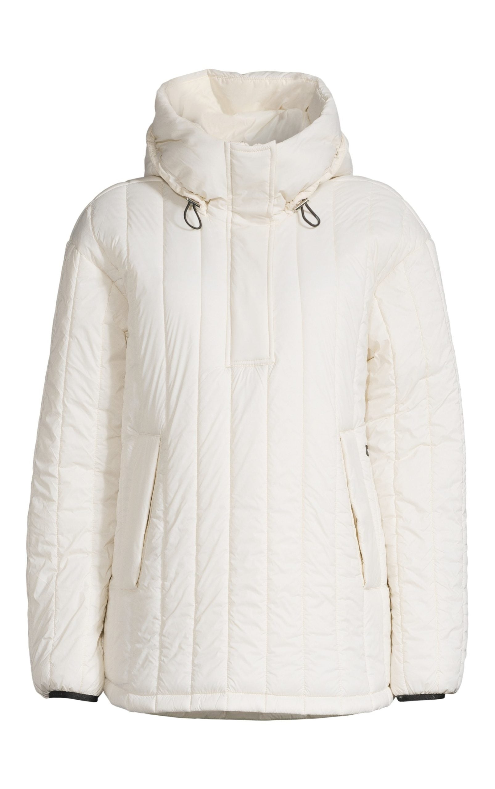 Lighweight Padded Anorak Off White - 19WA50054_1-scaled