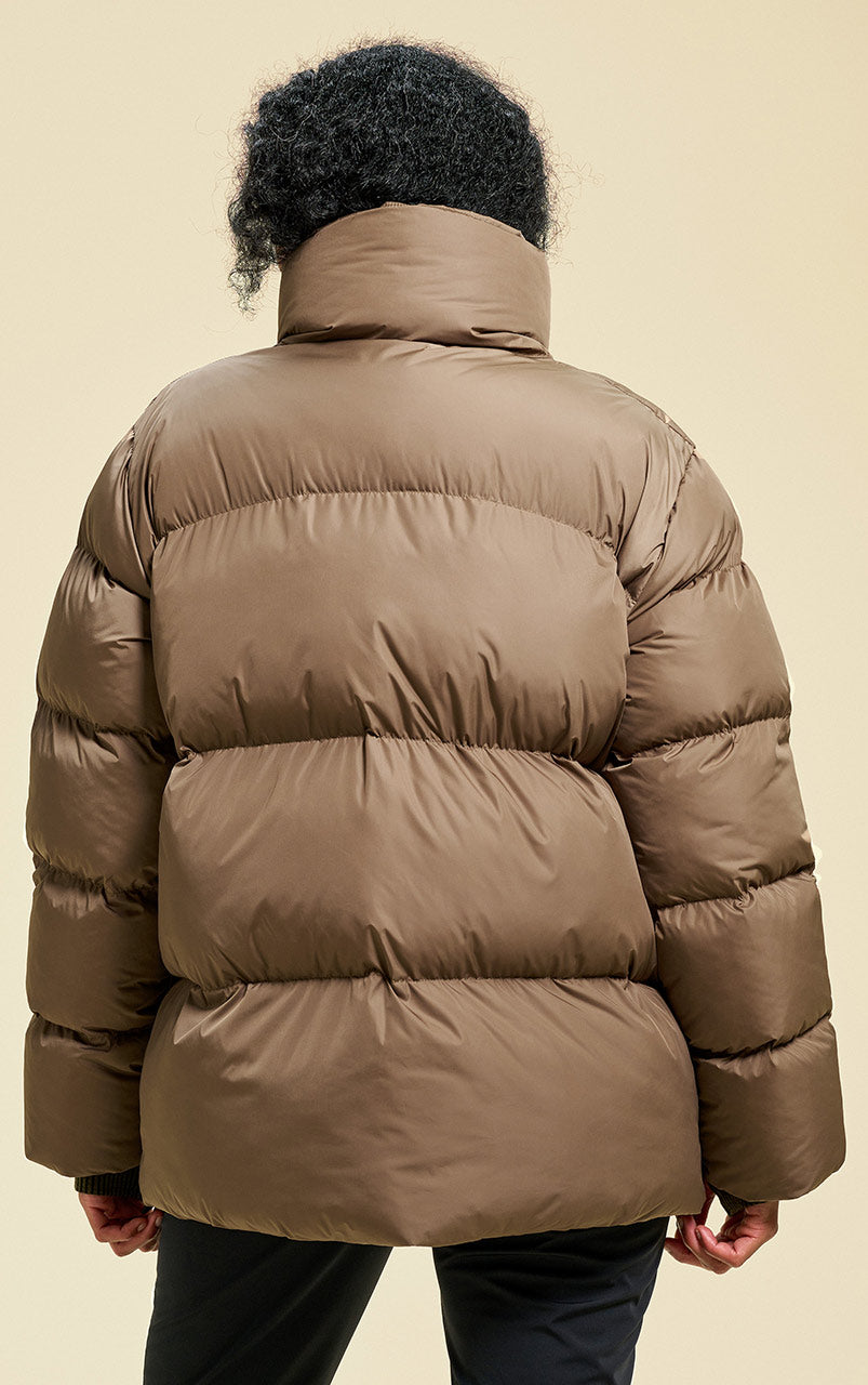 Hero Puffer Jacket Taupe Brown - 19WA50056_4