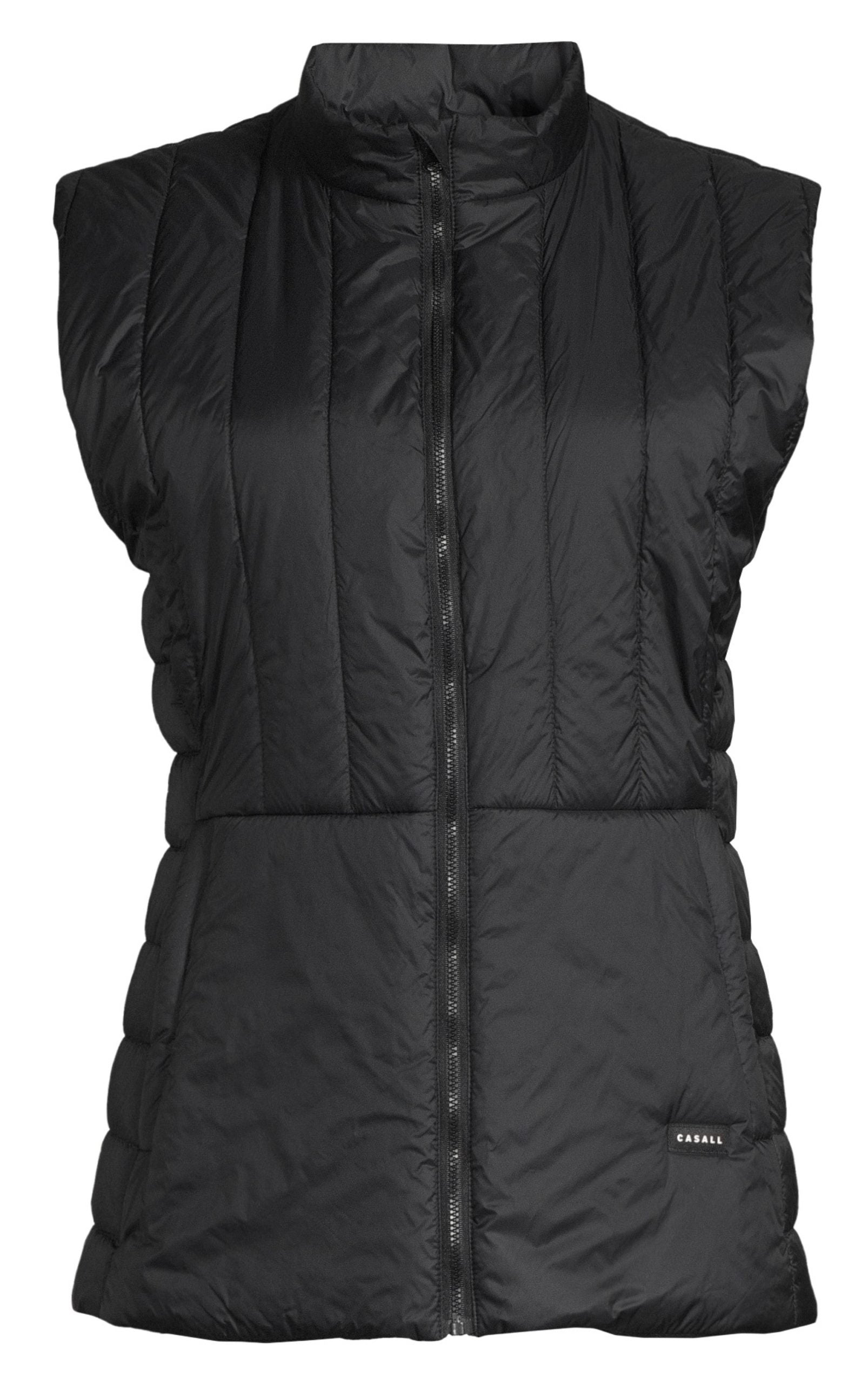 Lightweight Padded Vest Black - 19WA50057_1-scaled