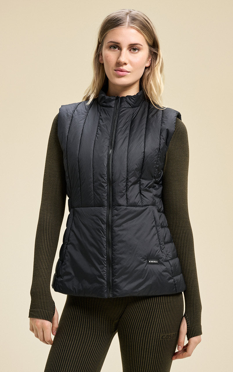 Lightweight Padded Vest Black - 19WA50057_2