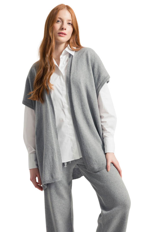 Cardigan Donna Edi Grey Calce