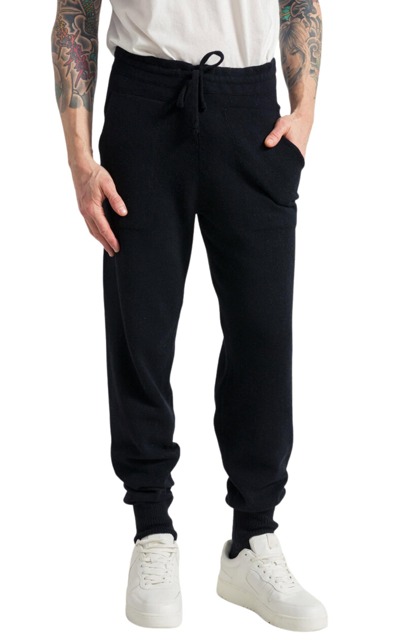 Pantaloni Uomo Patroclo Black Ardesia - 19WA50209_1