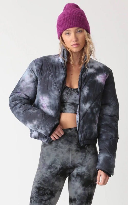 Easton Puffer Jacket - Epic Onyx Lilac