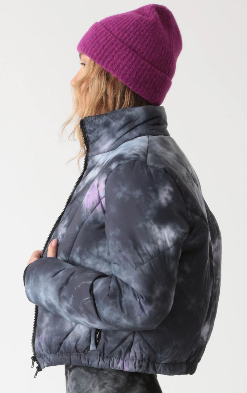 Easton Puffer Jacket - Epic Onyx Lilac - 19WA50252_2