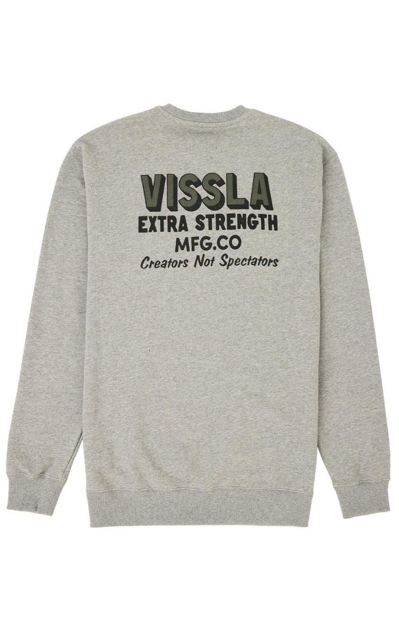 Extra Strength Eco Crew Fleece Grey Heather - 19WA50270_1