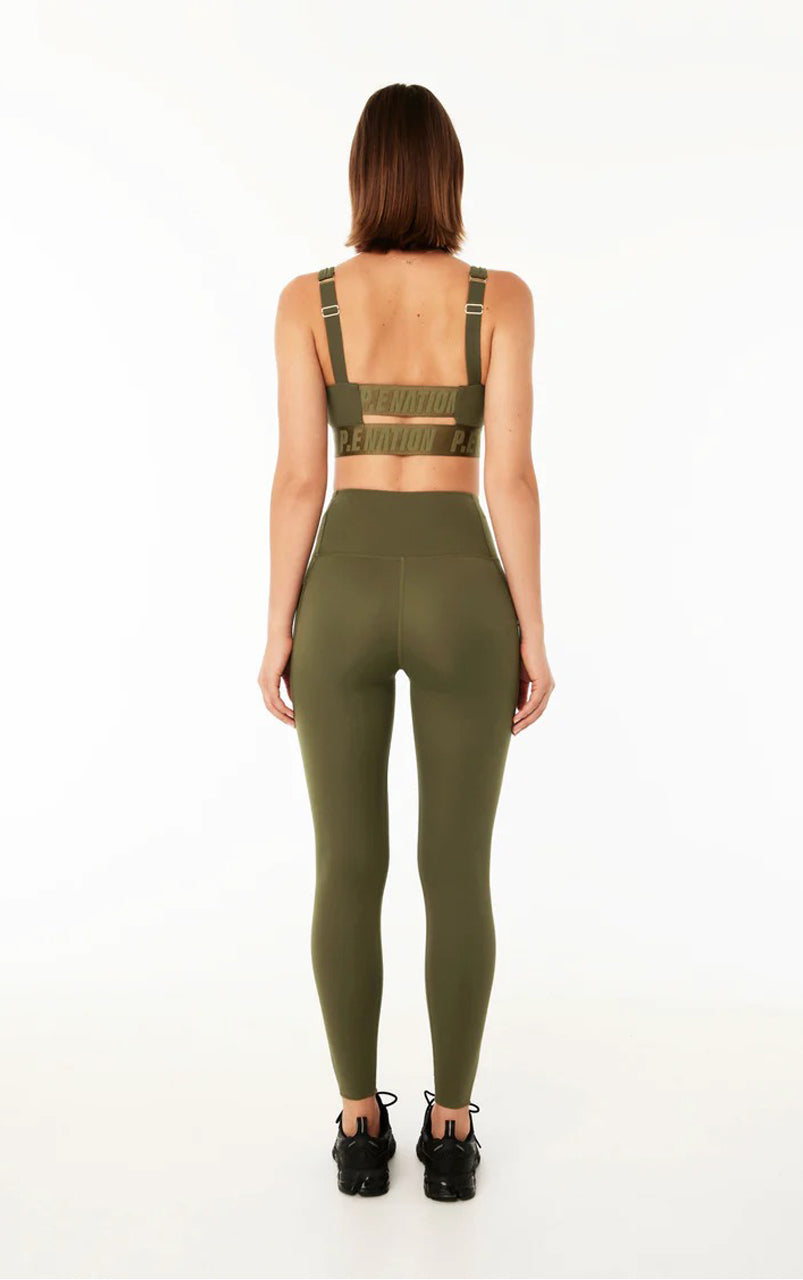 BACKCHECK SPORTS BRA KHAKI - 19WA50511_2