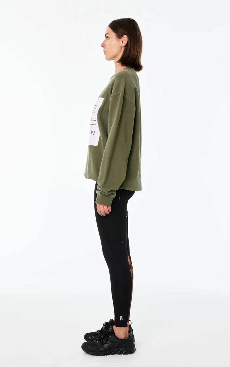 CUT SHOT SWEAT KHAKI - 19WA50515_2