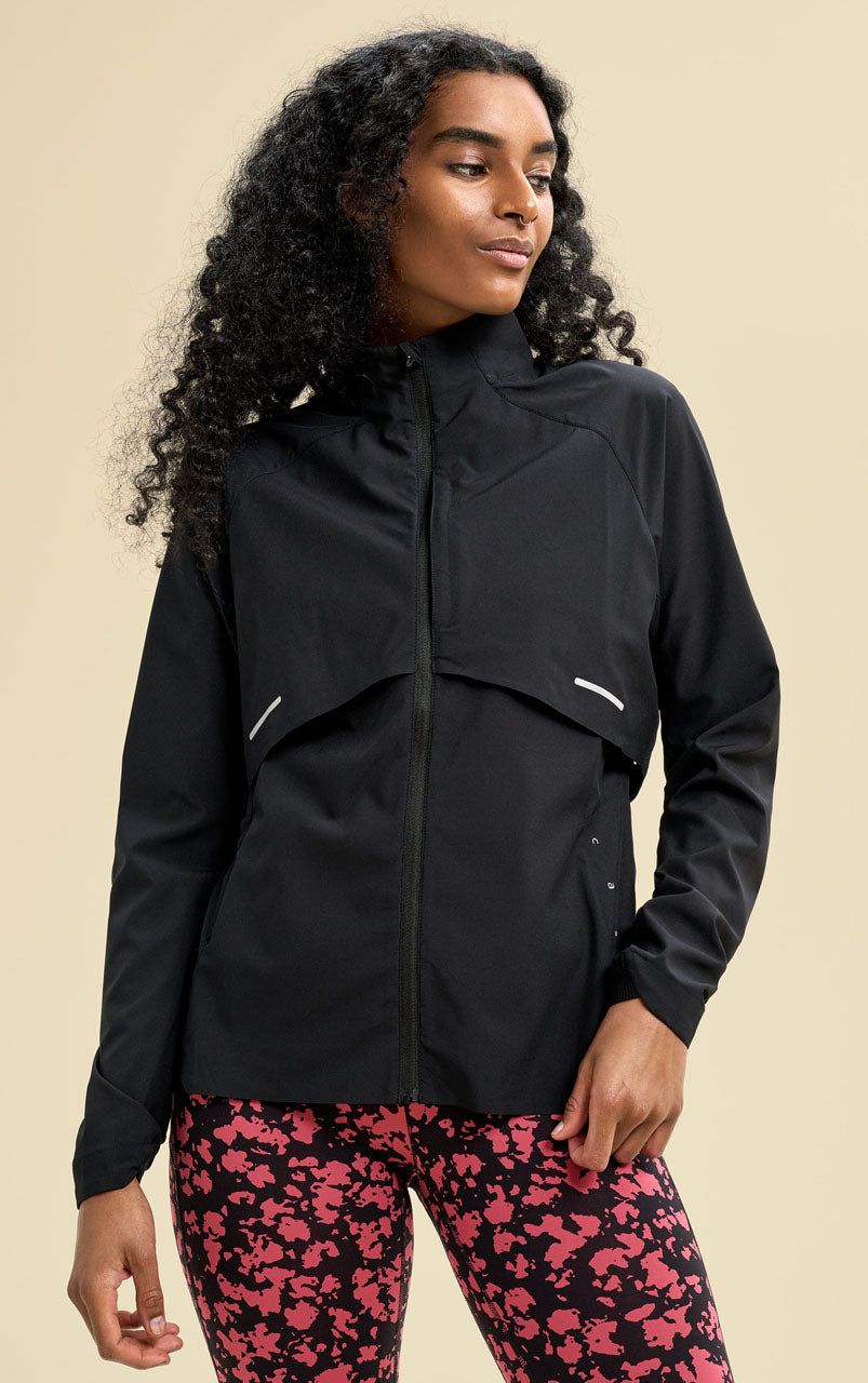 Dynamic Windbreaker Jacket Black - 19WA50621_2