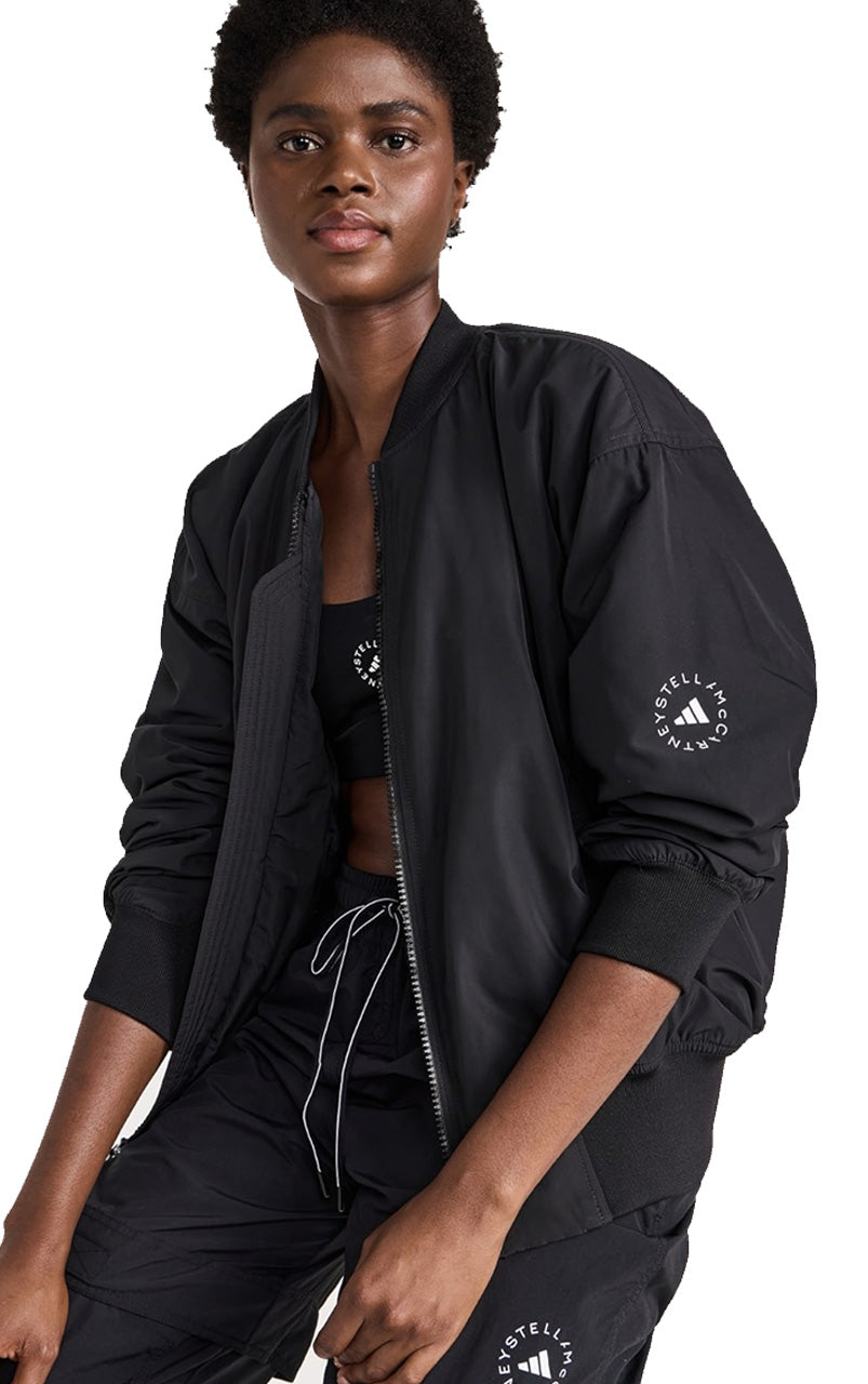 aSMC Sportswear Woven Bomber Black - 19WA50663_1