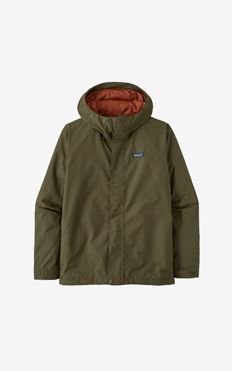 M's Jackson Glacier  Rain Jacket Basin Green - 19WA50915_1