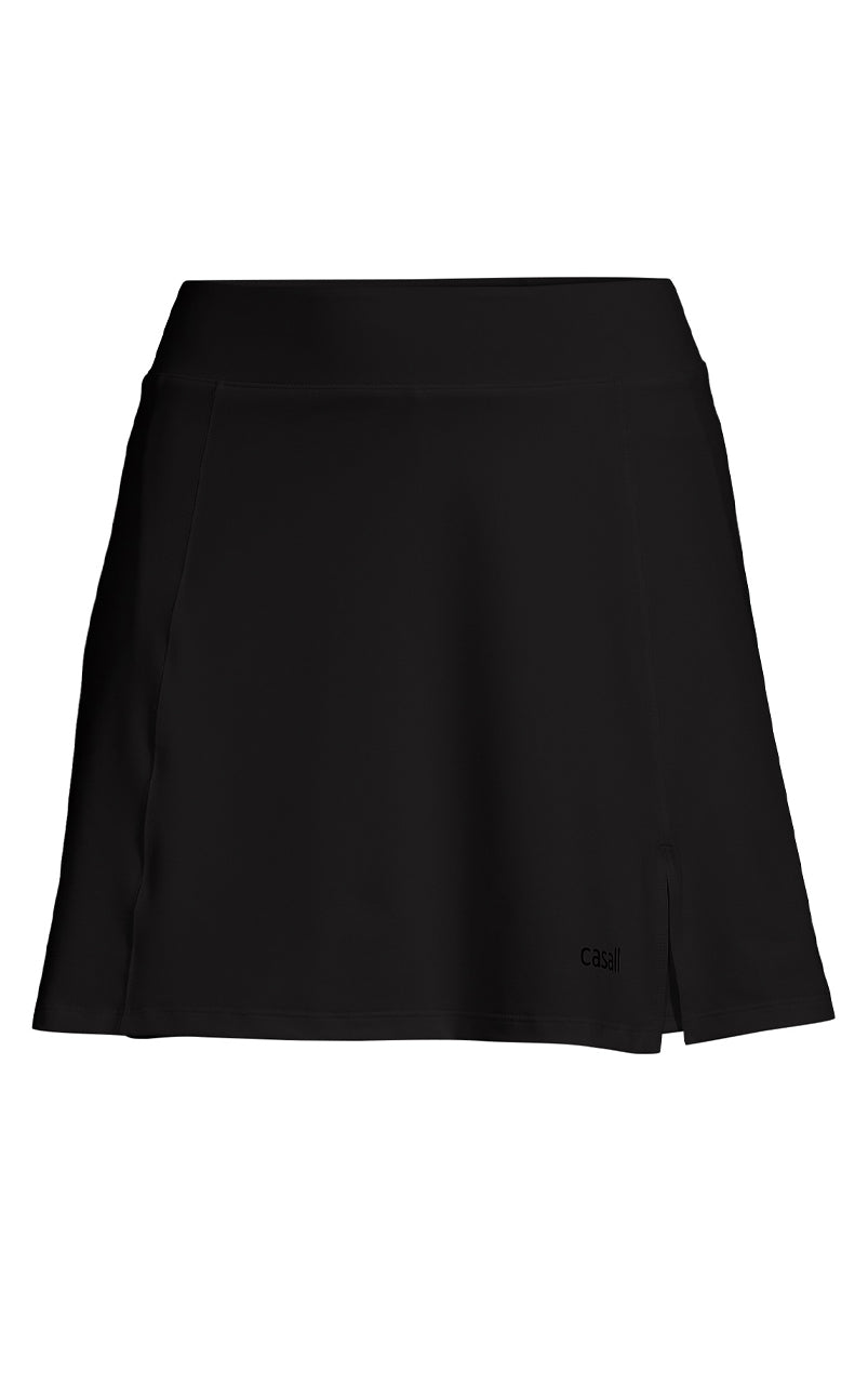 Court Slit Skirt Black - 19WA51055_1