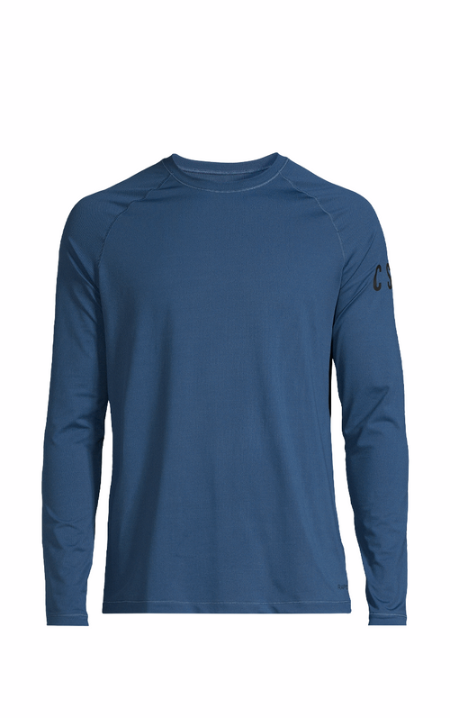 M Rapidry Long Sleeve Blue Shadow