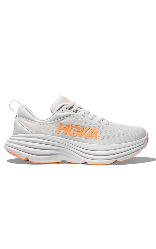 Women's BONDI 8 White/Cantaloupe