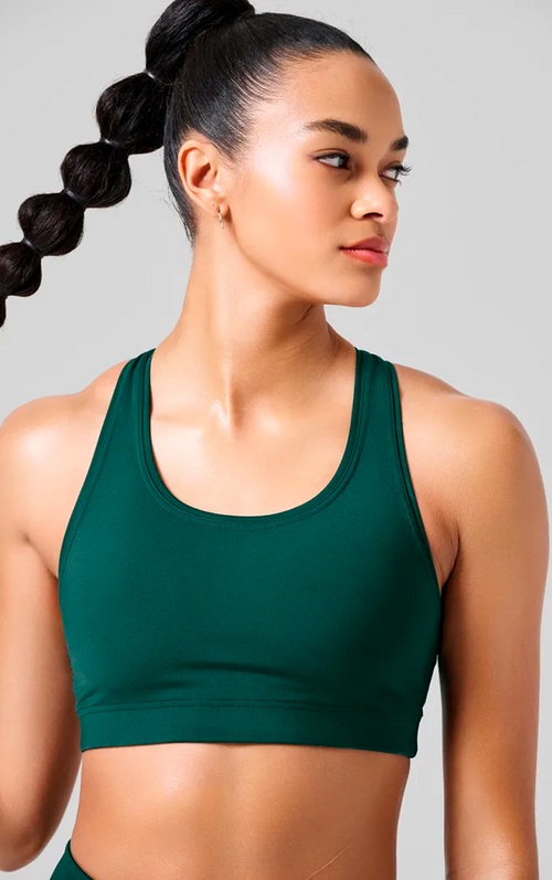 Iconic Sports Bra Dark Pine