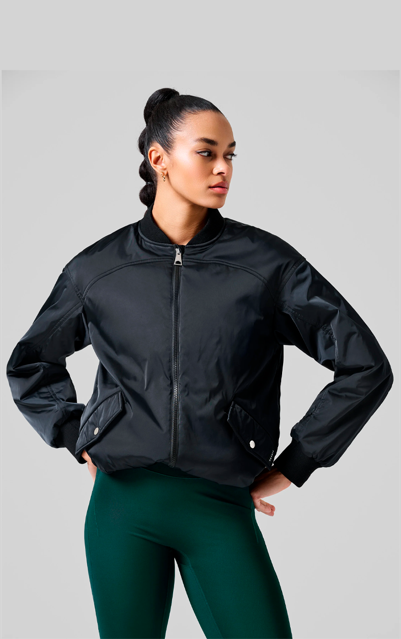 Elevation Padded Jacket Black - 19WA51087_1