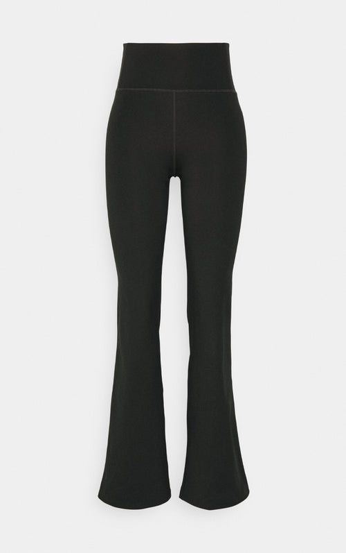 Compressive Flare Legging Black