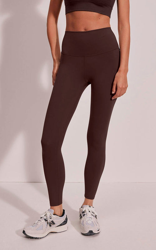 freesoft high rise legging 25 coffee bean