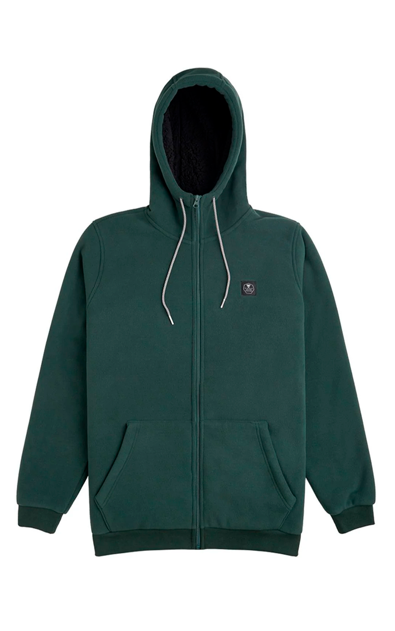 Eco-Zy Polar Zip Hoodie Fleece-EVG - 19WA52470_1