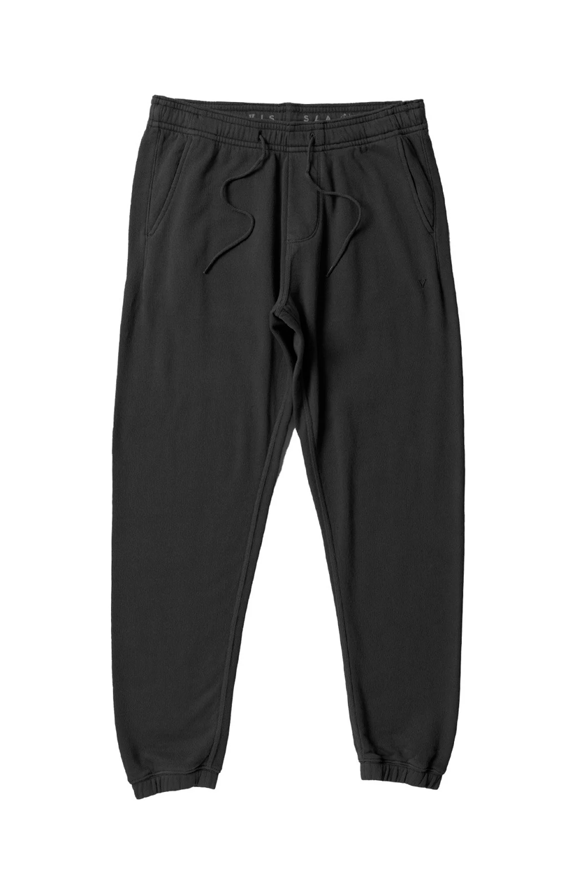 Solid Sets Eco Elastic Sweatpant-BLK - 19WA52475