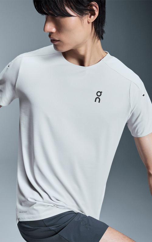 Performance-T Men Glacier | White