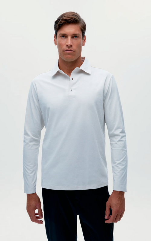 T-shirt Polo Maroni White Chalk