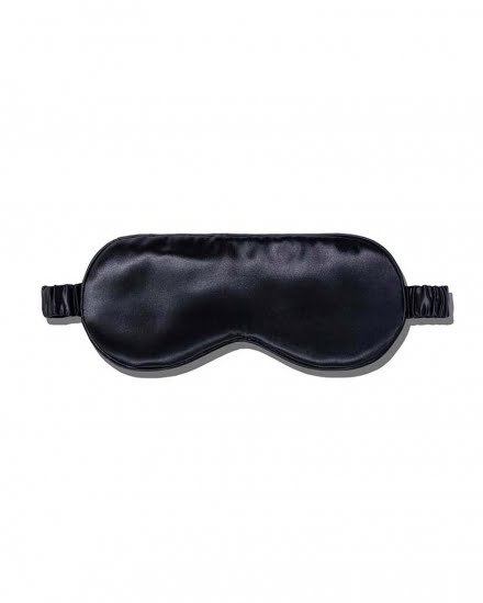 Pure Silk Sleep Mask - Black - 19wa3787_1-6