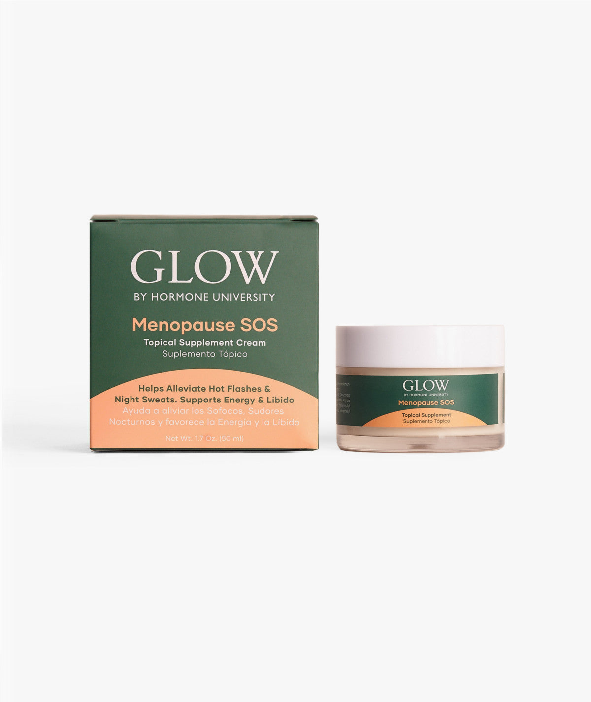 Menopause SOS - Crema tópica para Menopausia - GLOWMENOPAUSIA