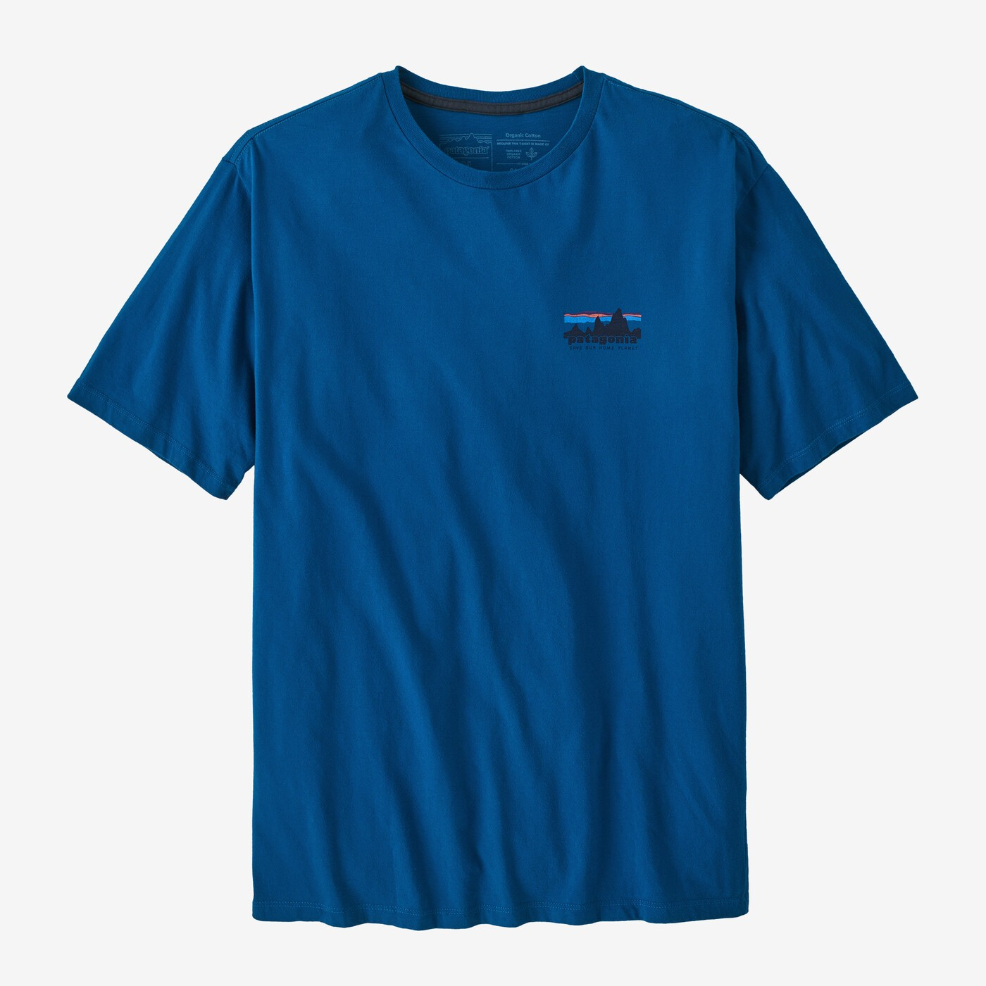 M's '73 Skyline Organic T-Shirt Endless Blue - g3n7cswo