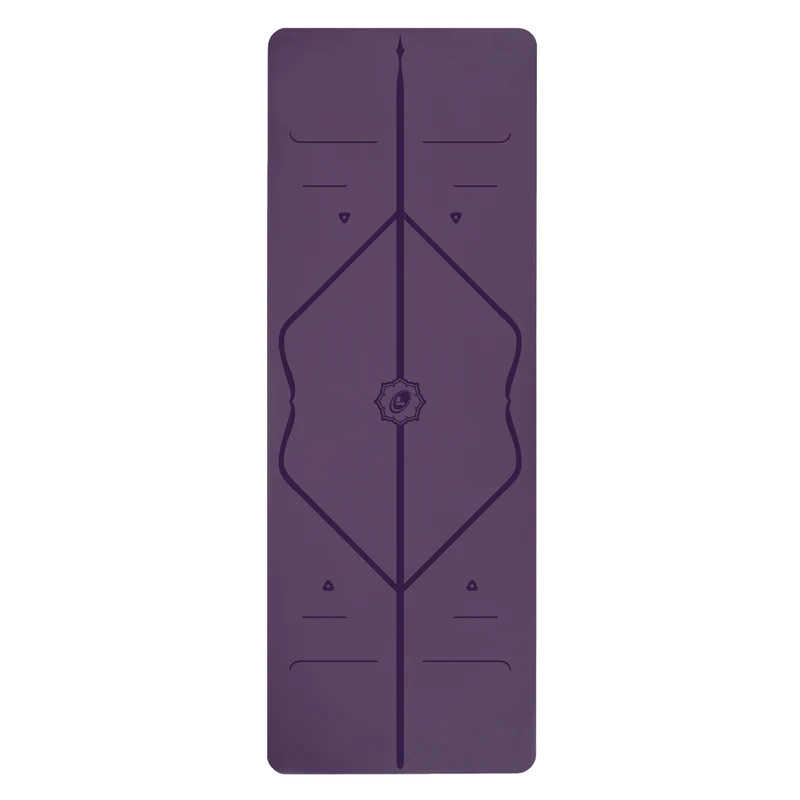 Liforme Yoga Mat Purple Earth - l26nqbdl