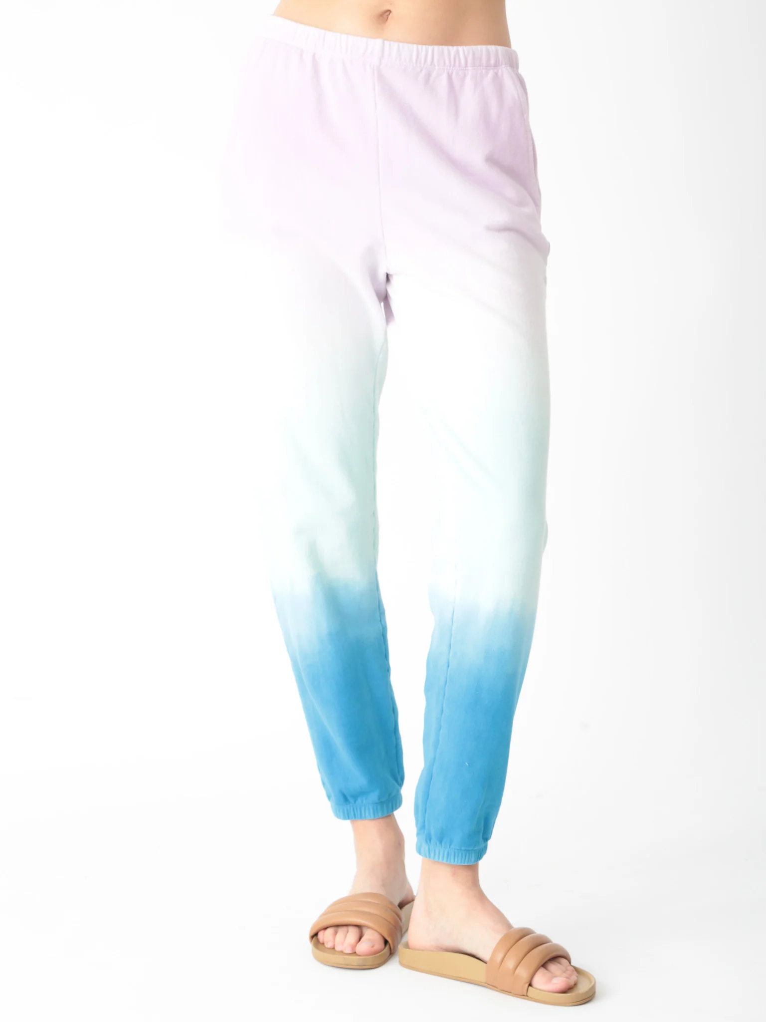 Siesta Sweatpant - Ombre Lavender Blue - phqbwelm